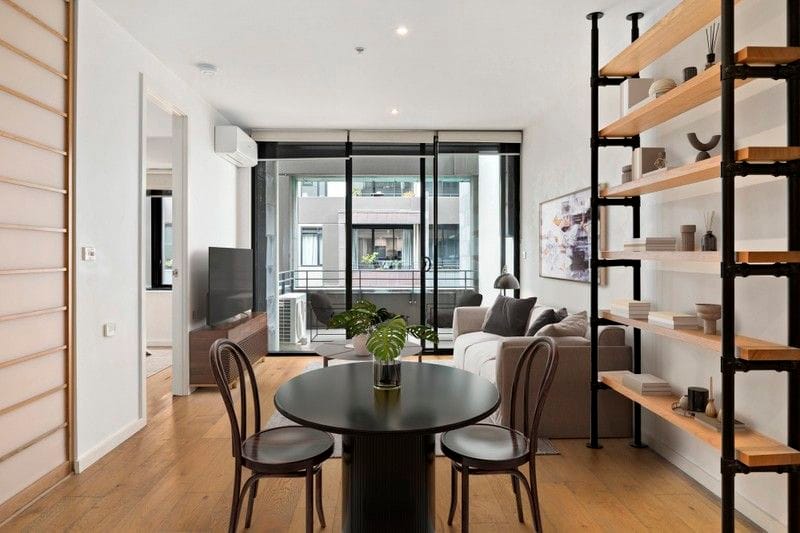 Living Room of 307/57 Bay Street, Port Melbourne