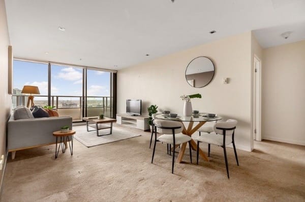 Living Room of 3306/100 Harbour Esplanade, Docklands