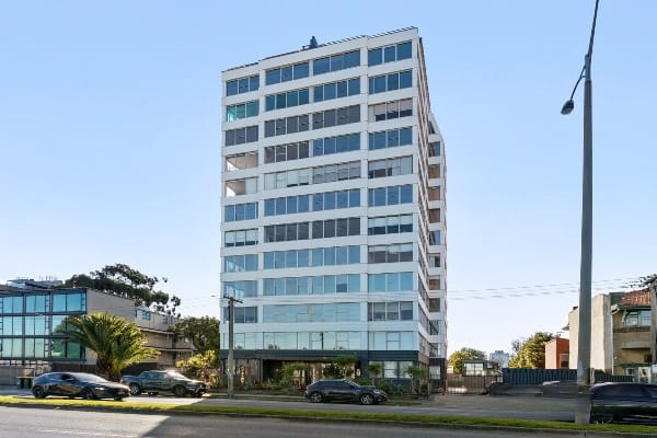 Building Facade of 350 Beaconsfield Parade, St Kilda West