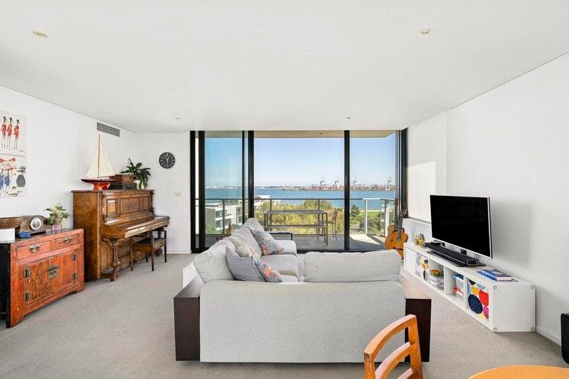 Living Room of 401/159 Bay Street, Port Melbourne
