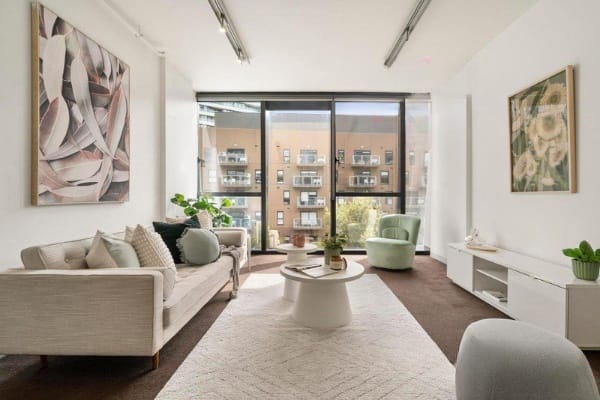 Living Room of 412/757 Bourke Street, Docklands