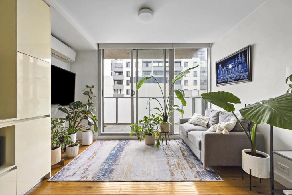 Living Room of 414/101 Bay Street, Port Melbourne