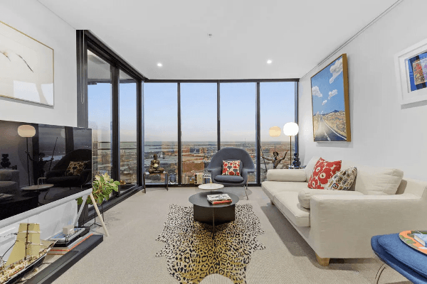 Living Room of 4204/103 South Wharf Drive, Docklands