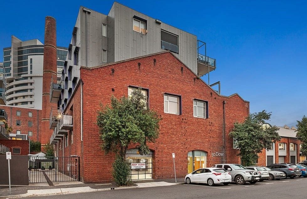 Building Facade of 50 Dow Street, Port Melbourne