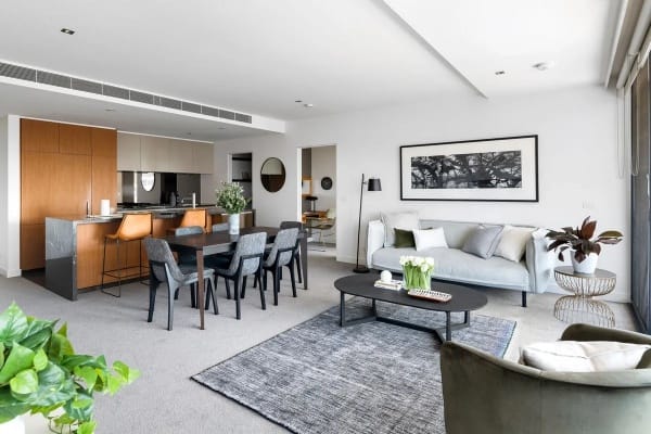 Living Room of 501/108 Bay Street, Port Melbourne