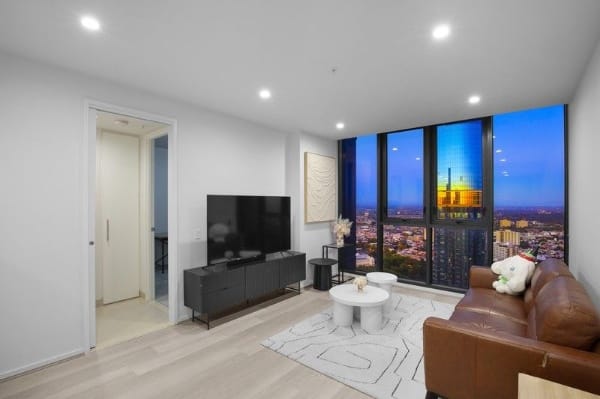 Living Room of 5106/318 Russell Street, Melbourne
