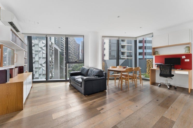 Living Room of 513/15 Doepel Way, Docklands