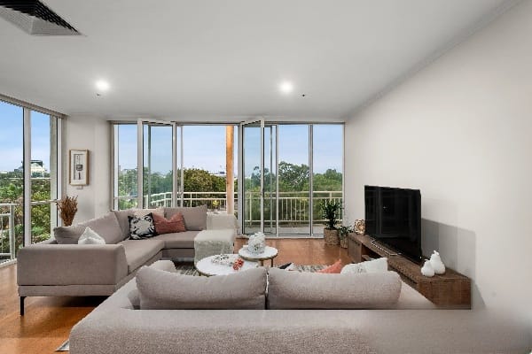 Living Room of 52/28 Southgate Avenue Southbank