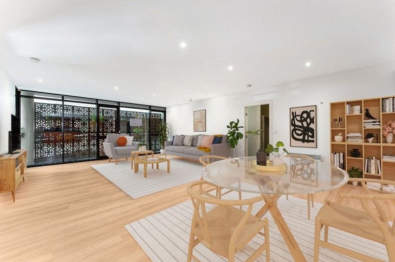 Living Room of 53/1 Sandilands Street, South Melbourne