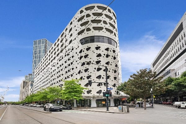 Building Facade of 55 Merchant Street, Docklands