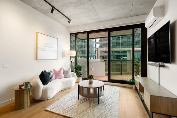 Living Room of 601/3 Aquitania Way, Docklands