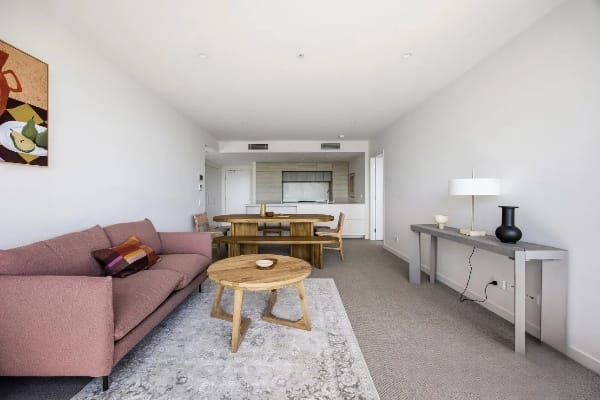 Living Room of 603/103 South Wharf Drive, Docklands