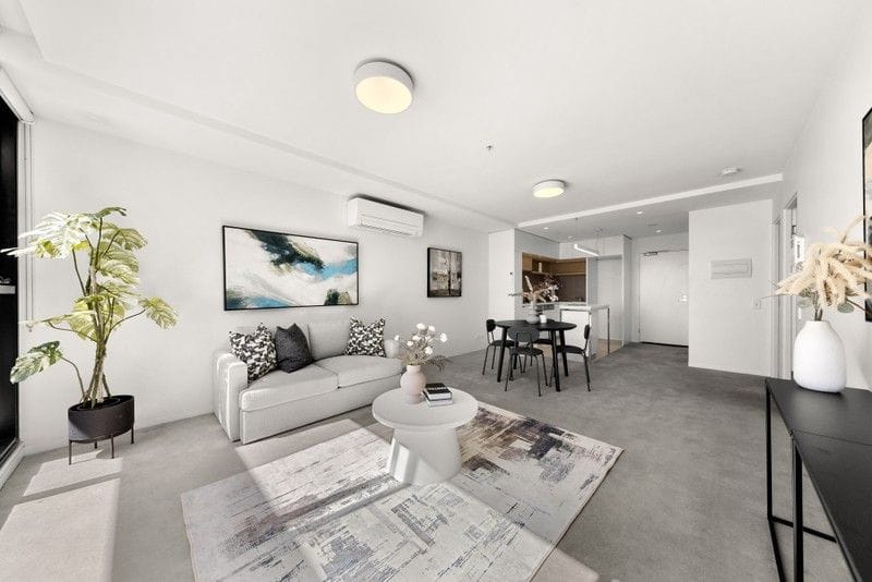 Living Room of 610/11 Flockhart Street, Abbotsford