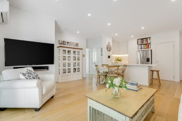 Living Room of 6/1 Graham Street, Port Melbourne
