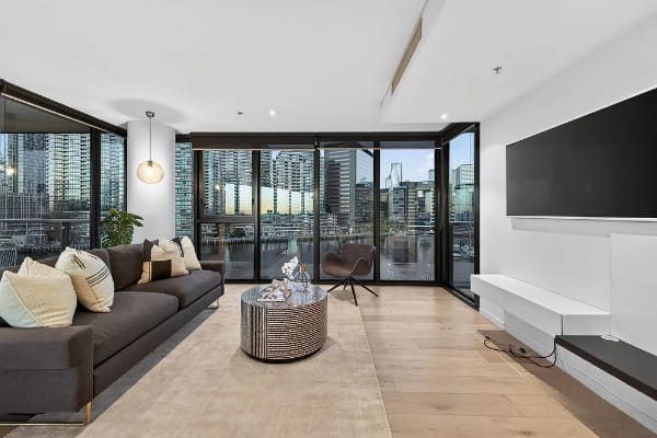 Living Room of 706/1 Point Park, Docklands