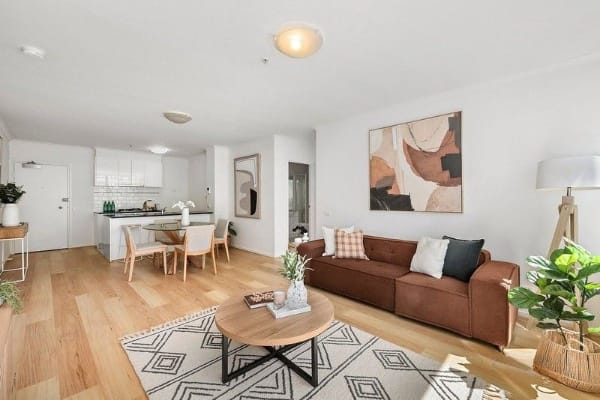 Living Room of 71/39 Dorcas Street, South Melbourne