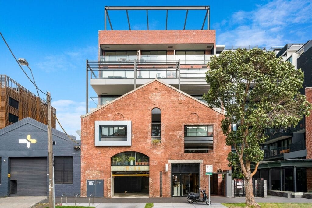 Building Facade of 79 Market Street, South Melbourne