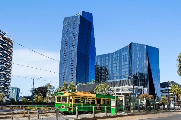 Building Facade of 8 Pearl River Road, Docklands