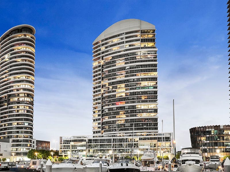 Building Facade of 80 Lorimer Street, Docklands