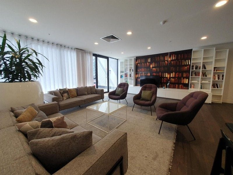 Living Room of 804/65 Dudley Street, West Melbourne