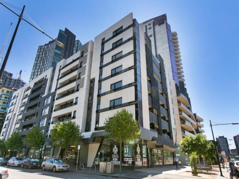 Building Facade of 838 Bourke Street, Docklands