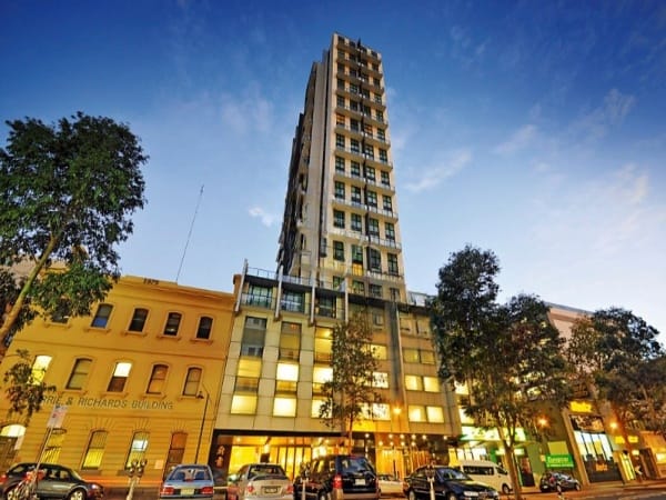 Building Facade of 80 A'Beckett Street, Melbourne