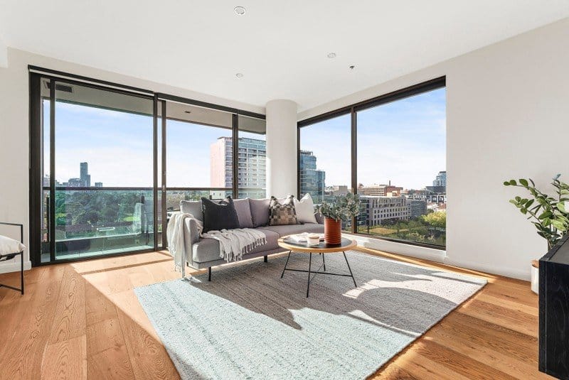 Living Room of 902/480 St Kilda Road, Melbourne