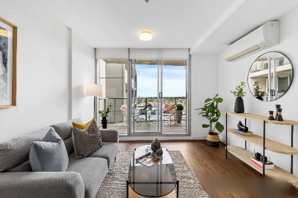 Living Room of 905/101 Bay Street, Port Melbourne
