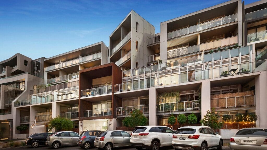 Building Facade of 99 Nott Street, Port Melbourne