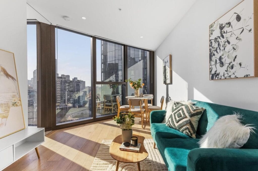 Living Room of 2201/18 Hoff Boulevard, Southbank
