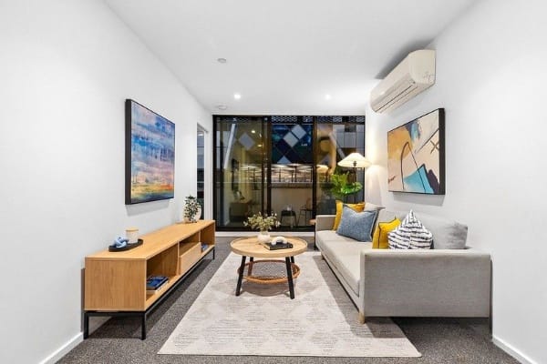 Living Room of 104/618 Lonsdale Street, Melbourne